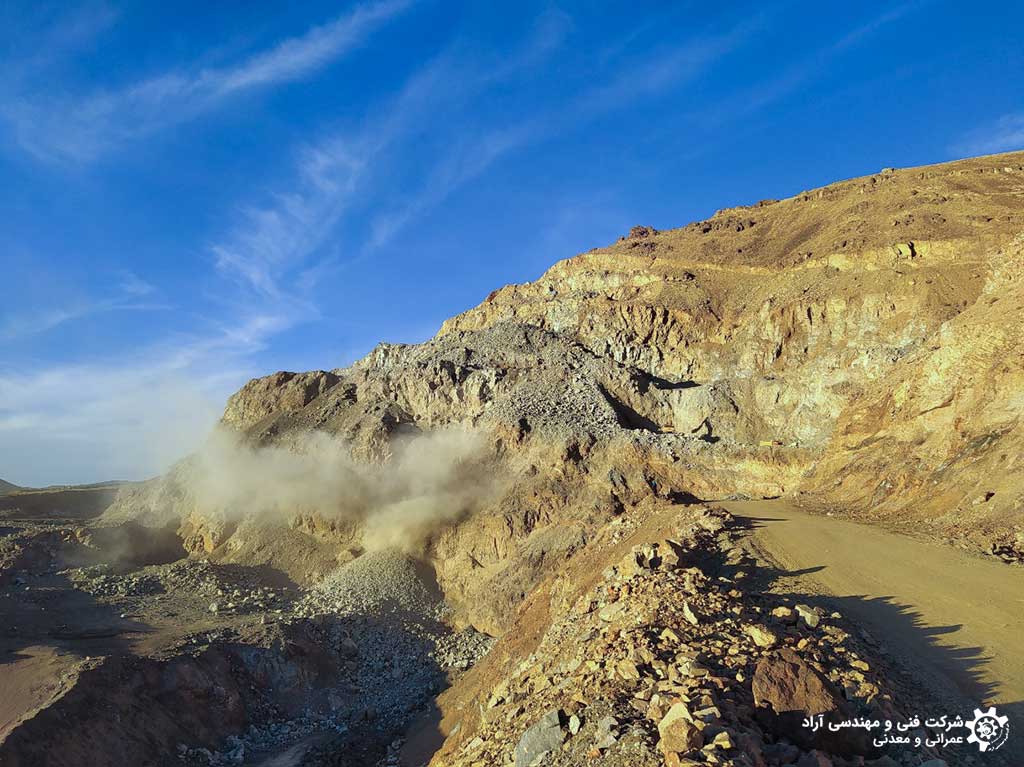 معدن سنگ آهن سرویان - شرکت فنی و مهندسی آراد