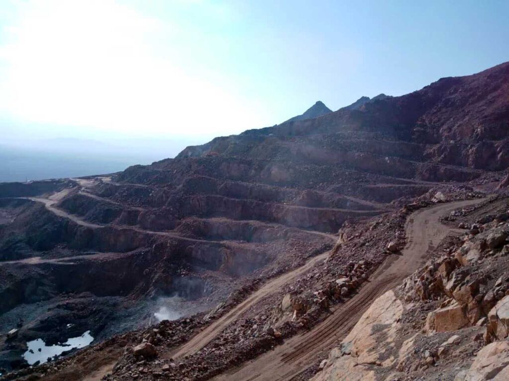 Davaran open-pit iron ore mine - Arad Mining Company